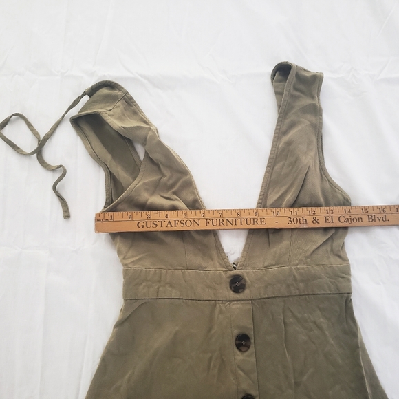 ‼️SOLD‼F21 Forever 21 Contempor  Button Dress open - Picture 10 of 10